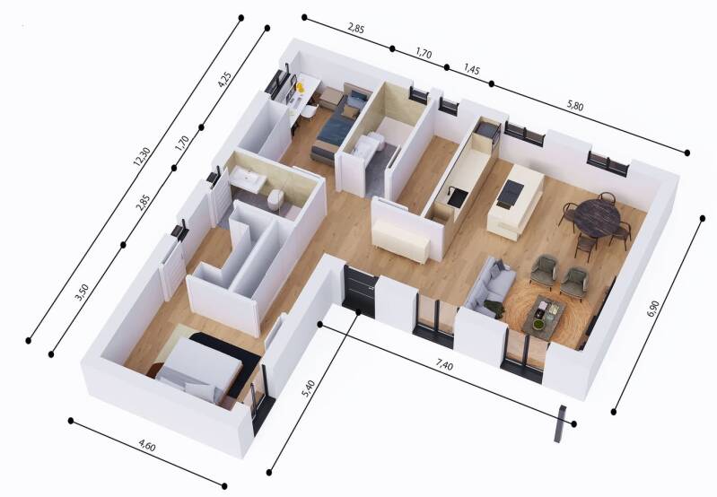  Casa Steel Framing 100 M2