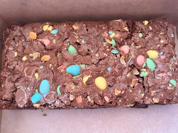 Deluxe Chocolate Fudge Brownie - half pan