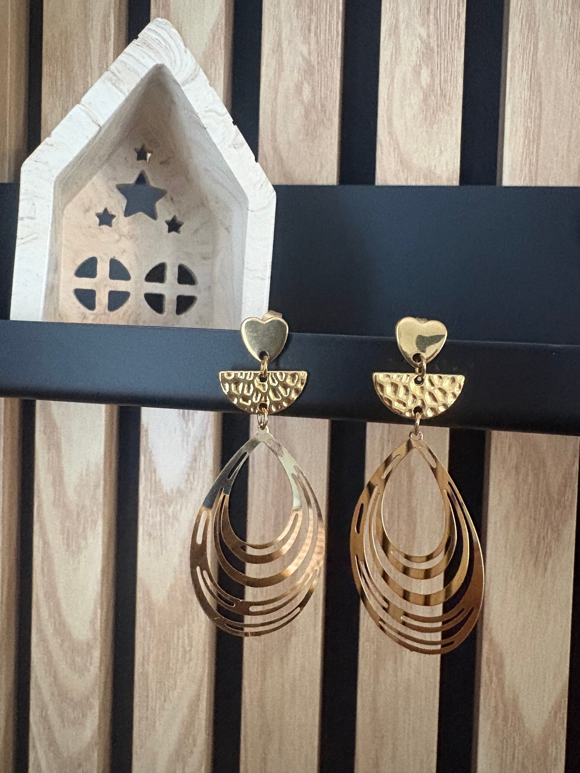 Boucle d’oreille goutte