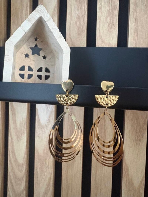 Boucle d’oreille goutte
