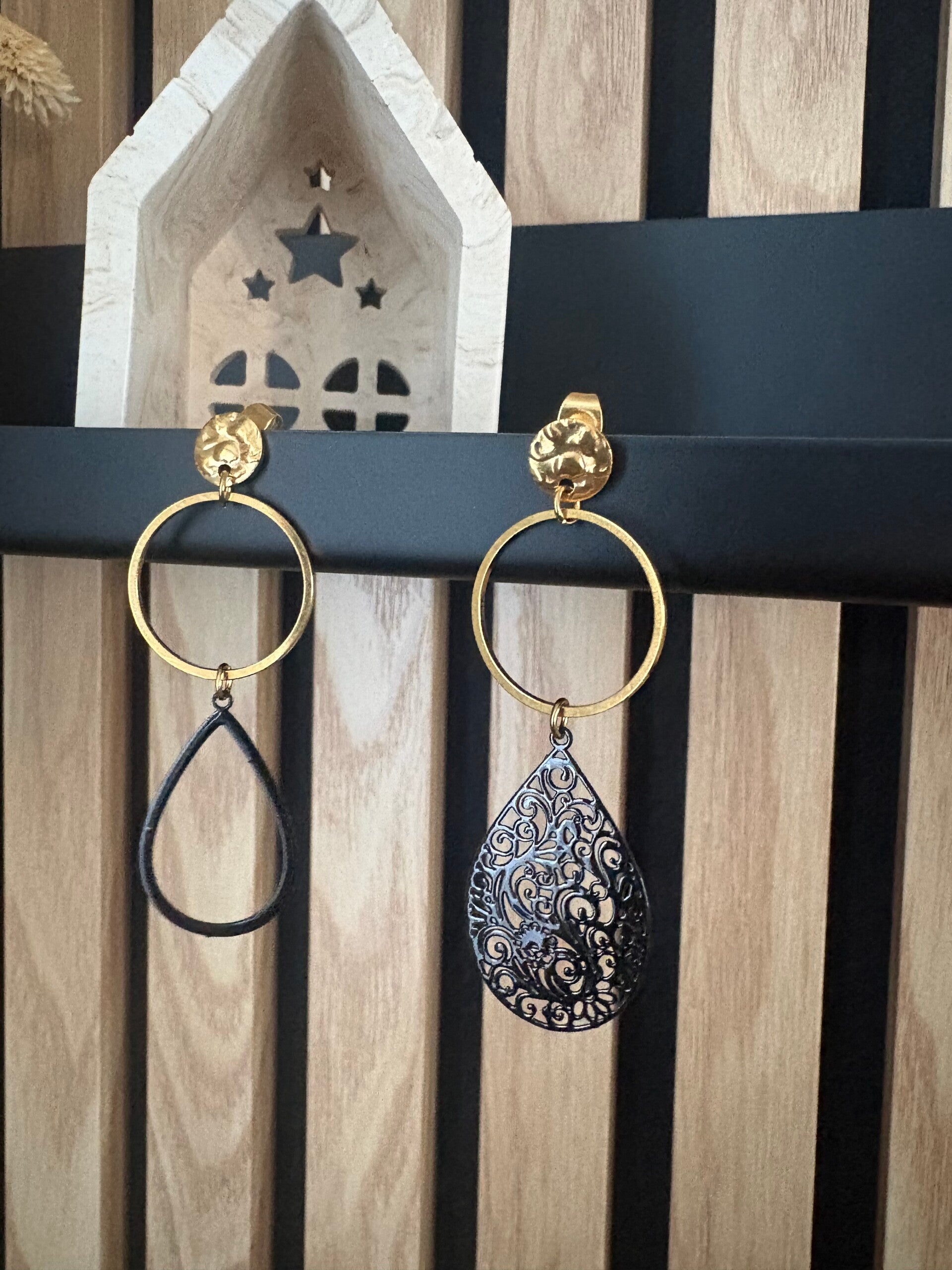 Boucle d oreille goutte