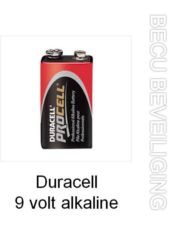 Duracell 9volt alkaline batterij