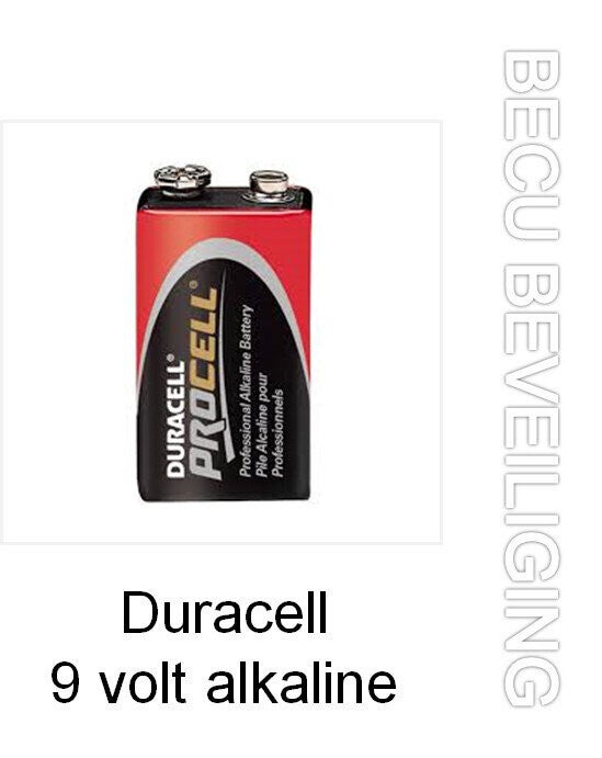 Duracell 9volt alkaline batterij
