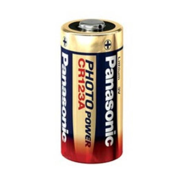 Panasonic CR123a lithium batterij