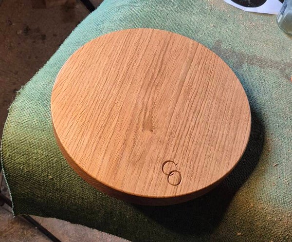 Round Oak Chopping Board