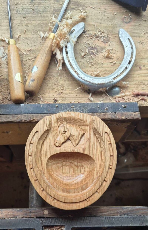 Horse Shoe Trinket Tray