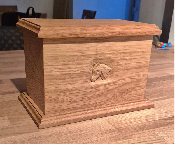Horse Cremation Memorial Urn