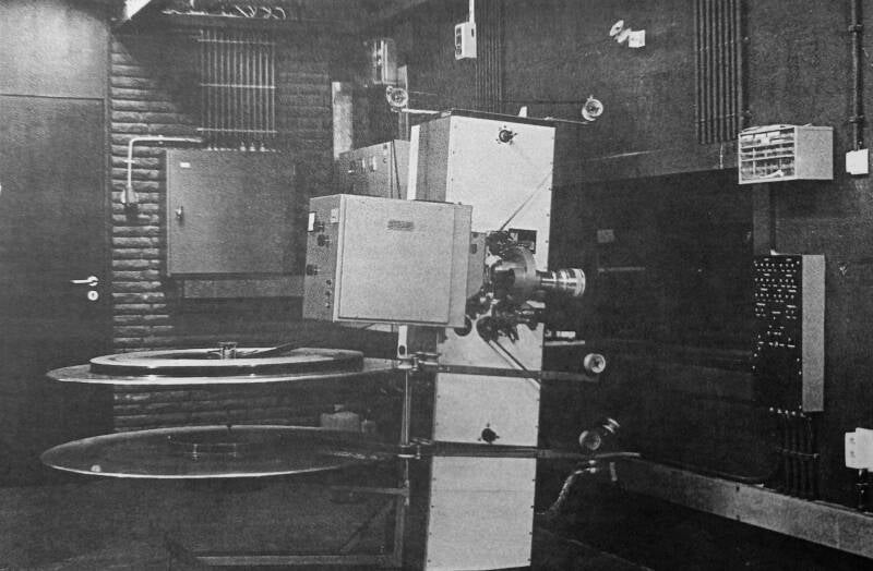 cabine zaal 4 met de philips fp30