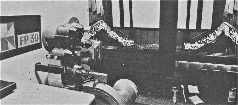 cabine zaal 1 met philips fp30