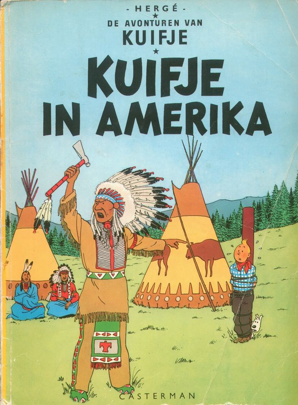 Kuifje - In Amerika - 1976