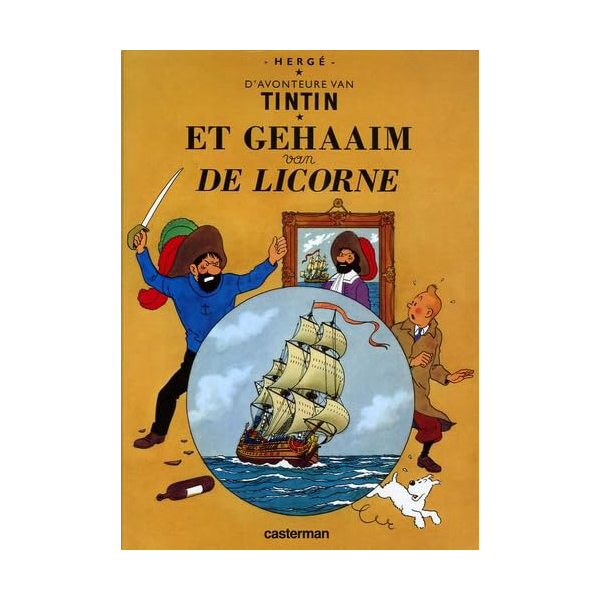 Kuifje - Et Gehaaim van de Licorne - HC (dialect) - 2005