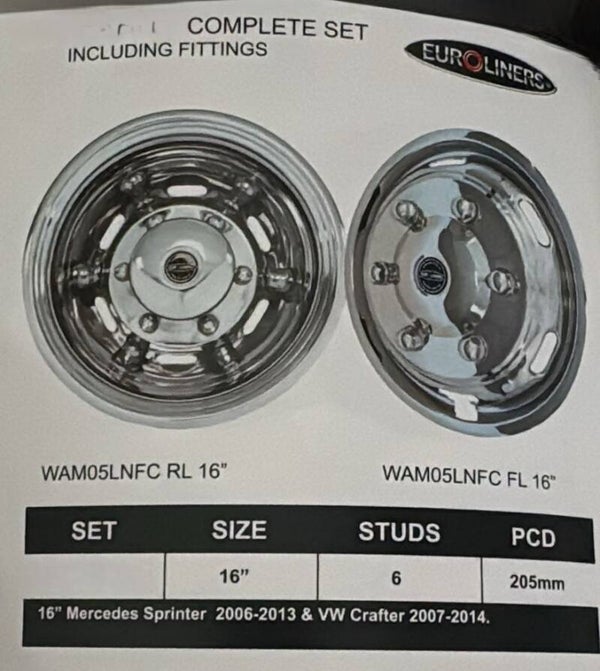 KIT RUOTA SPRINTER EURO 5 40001391