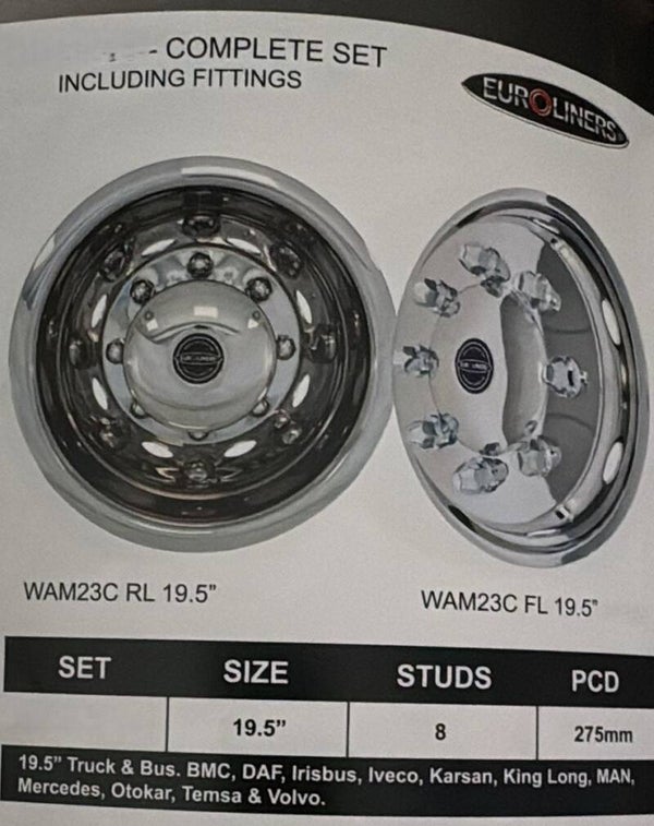 KIT RUOTA 19,5" 40002017