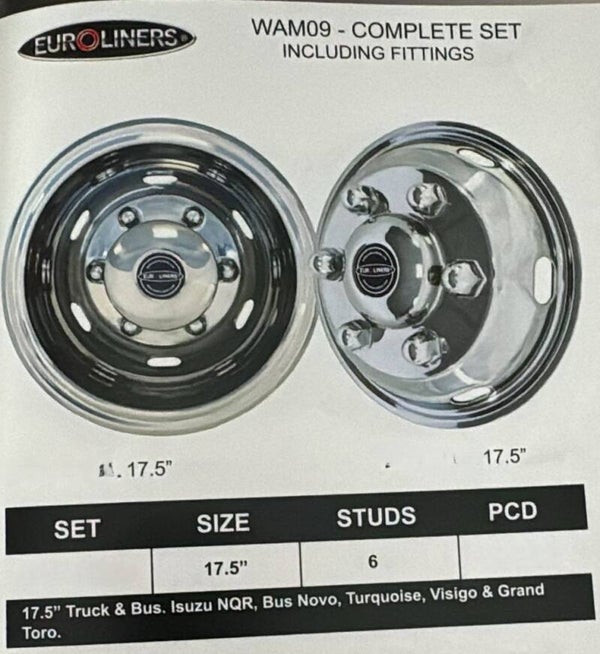 KIT RUOTA 17,5 MM20,5 40002593