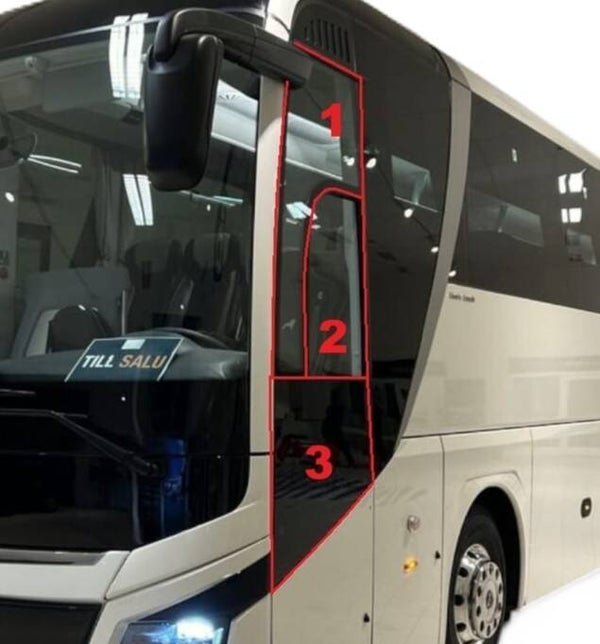 VETRO SAGOMATO SX NEW MAN 40000788