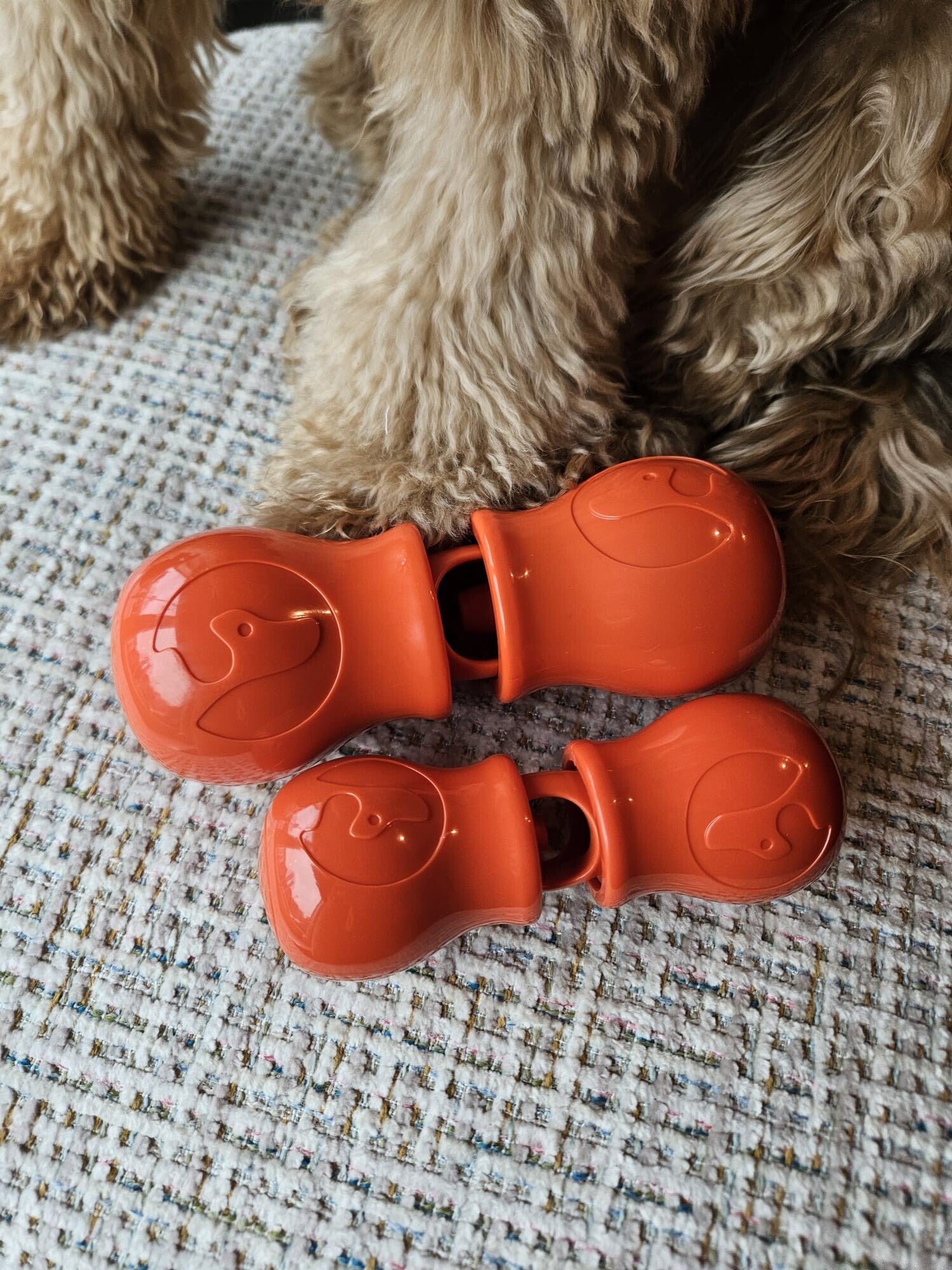 Houder kauwstaaf ORANGE