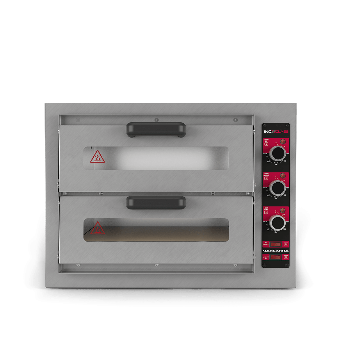 INOXCLASS Mini Doppelpizza Ofen M302EL