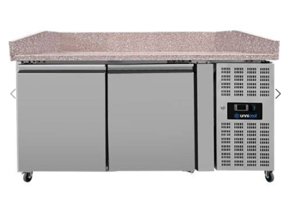 UNNINOX - Pizzatheke 2 Türen – 151x80x100cm