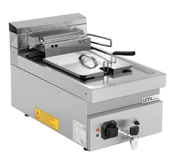 UNNINOX - Elektrische Fritteuse 1x12L – 1x9kW (hohe Leistung)