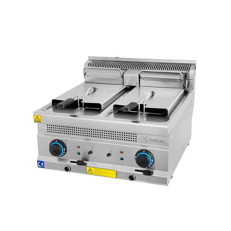 T.C. Elektrische Doppelfritteuse 6FE600