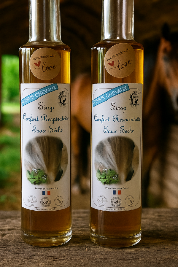 🌿Gamme Equine Appareil Respiratoire Toux sèche 🌿