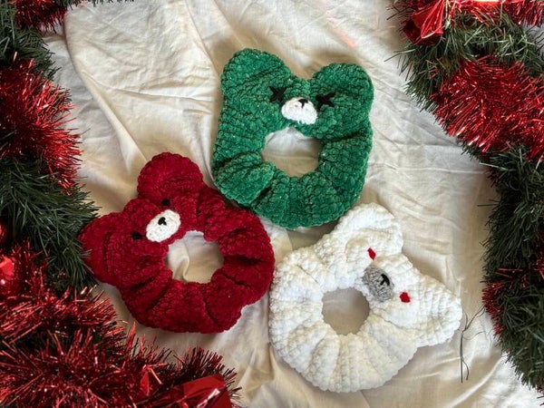 BIG CHOUCHOUS EN CROCHET « NOUNOURS » - À L’UNITÉ OU EN LOT