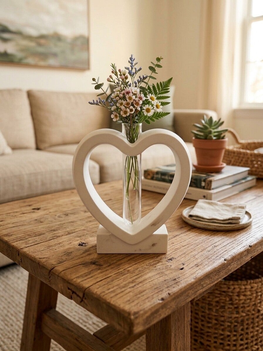 vase coeur