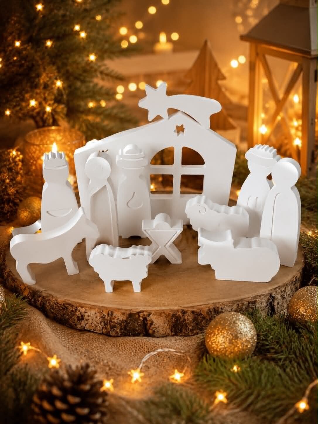 grande crèche de Noël