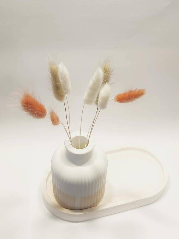vase et plateau