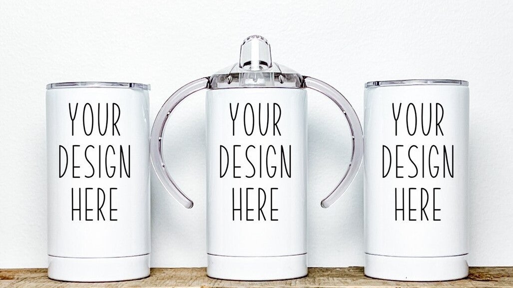 Design Your Own 12oz Sippy cup