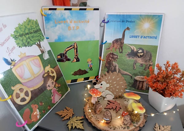 Livret scolaire personnalisé – Les Livrets Aventures de Dadou