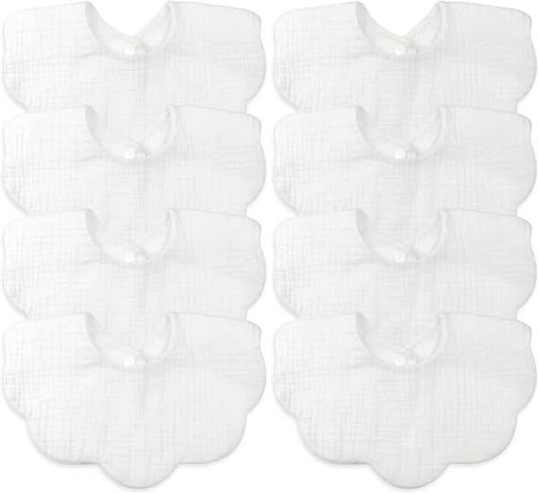 Scalloped Bibs
