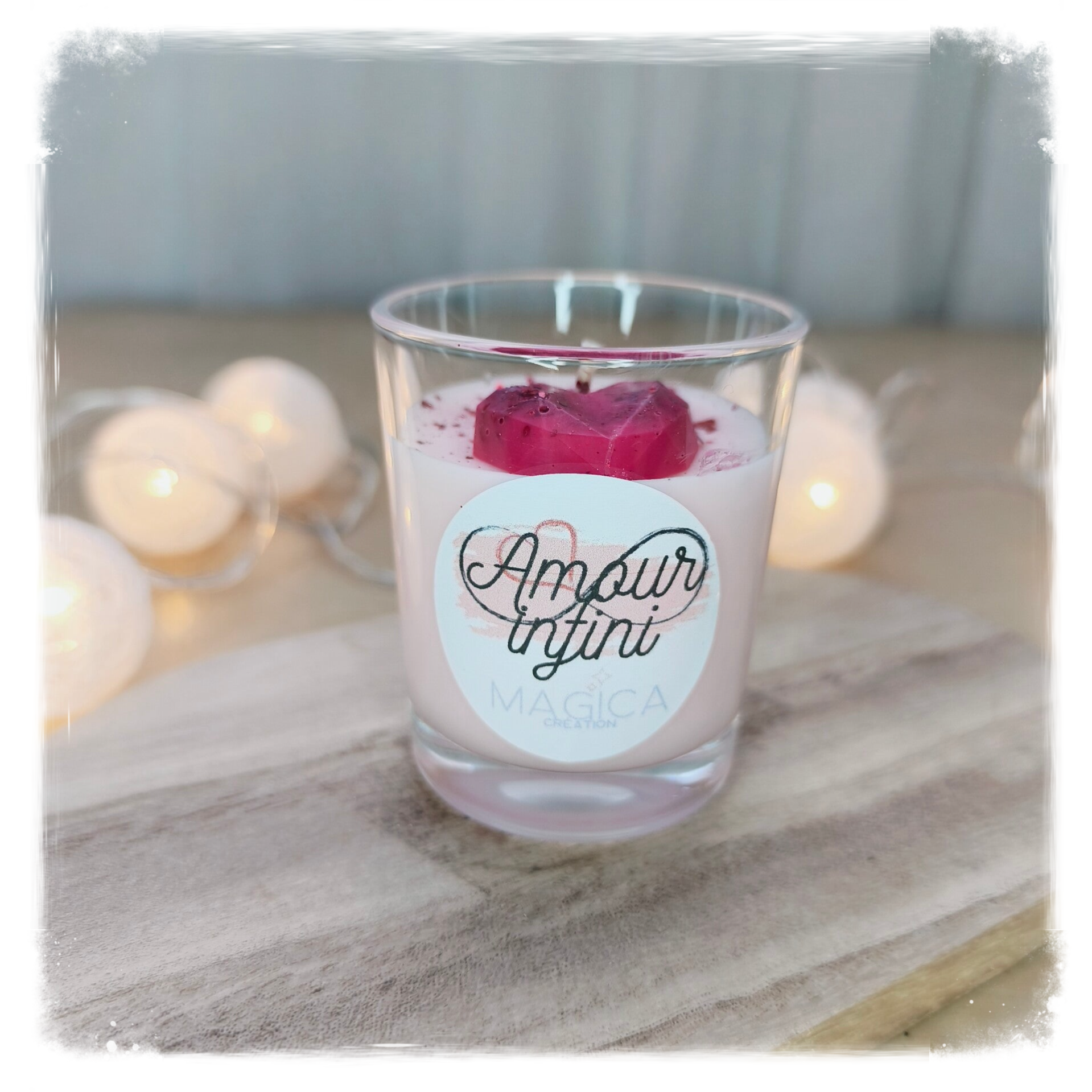 Bougie Parfumée Amour Infini
