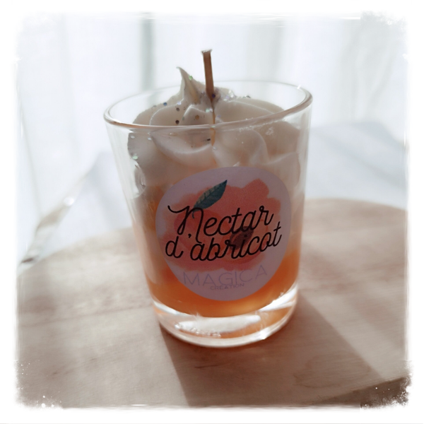 Bougie Parfumée Nectar d'abricot