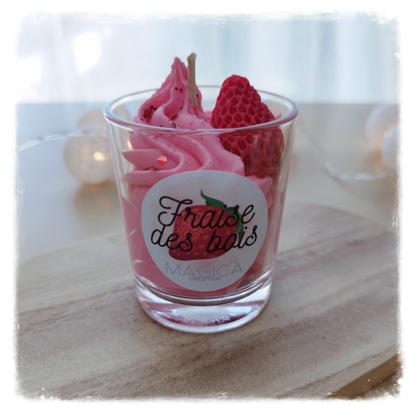 Bougie parfumée Fraise des bois