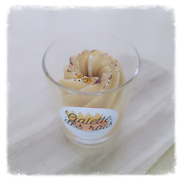 Bougie parfumée Galette des rois