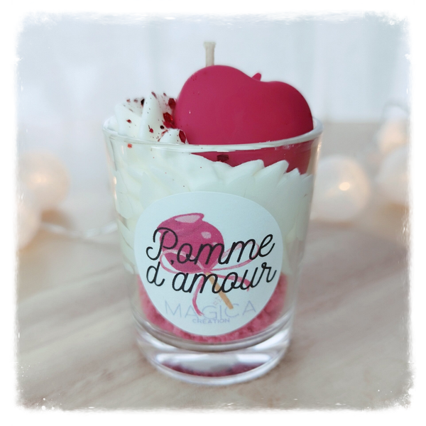 Bougie Parfumée Pomme d'Amour