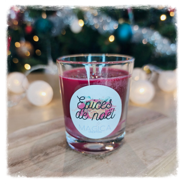 Bougie Parfumée Epices de Noël