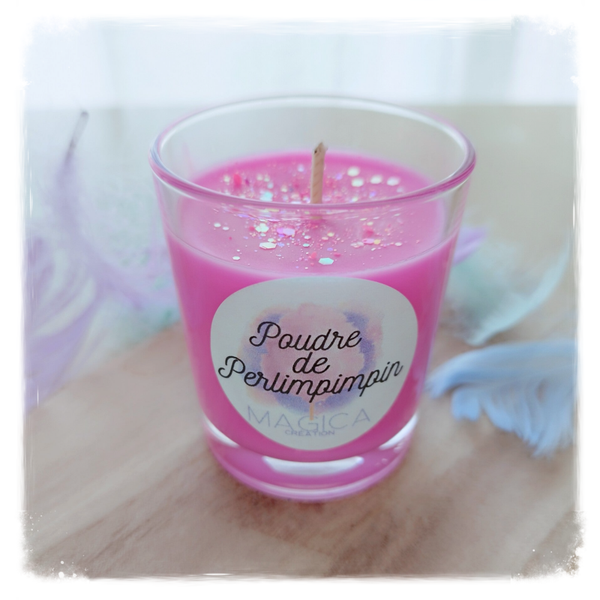 Bougie parfumée Poudre de Perlimpimpin
