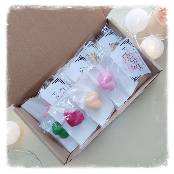 Coffret surprise 8 fondants parfumés