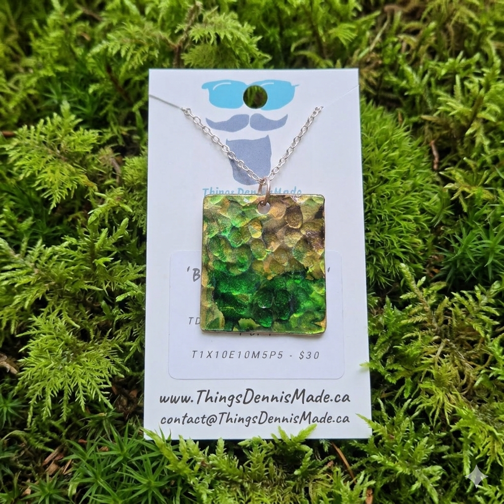 'Budding Leaf Colours' Pendant
