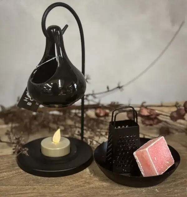 Geurbrander hangende druppel