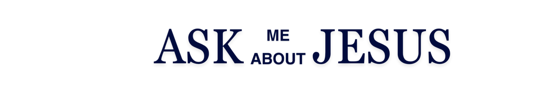 "Ask Me About Jesus" t-shirt