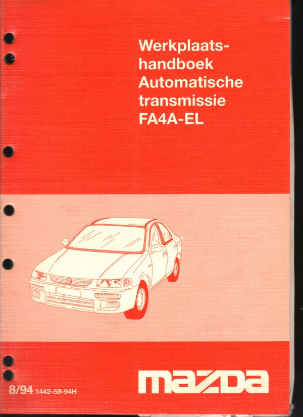 werkplaatshandboek automatische transmissie FA4A-el