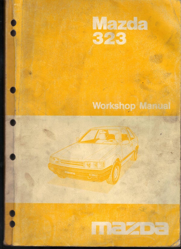Mazda 323 Werkplaats handboek