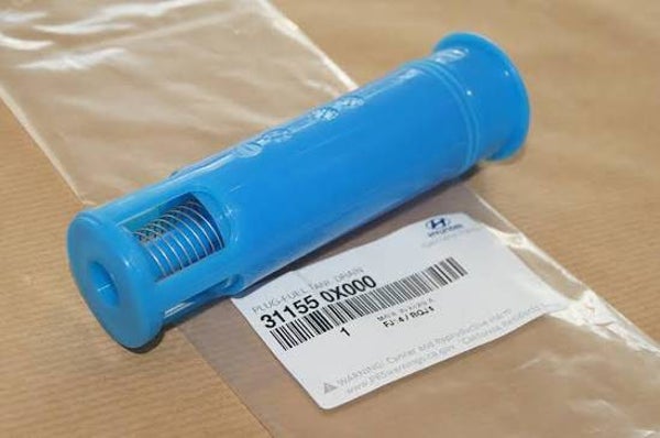 Brandstoftank afvoerplug 31155-0X000
