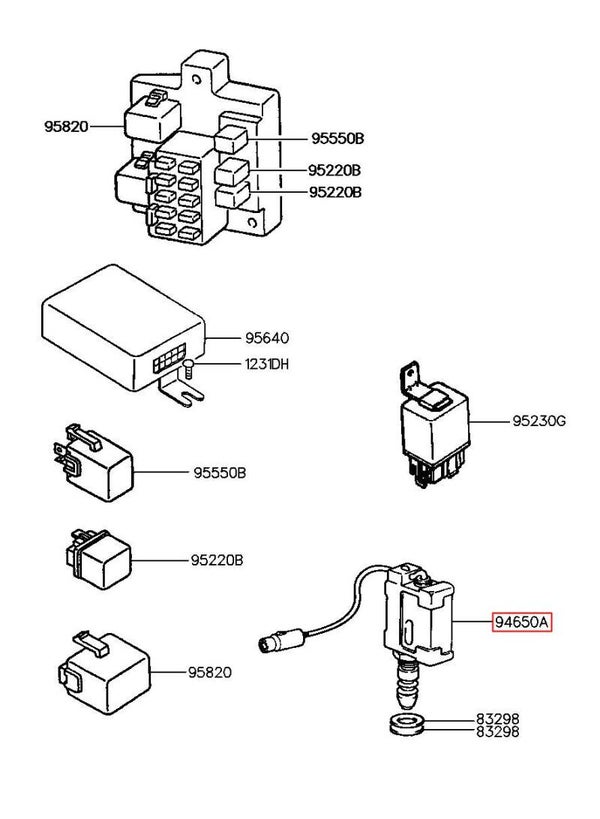 Sensor Tilt Lock 94650-45100
