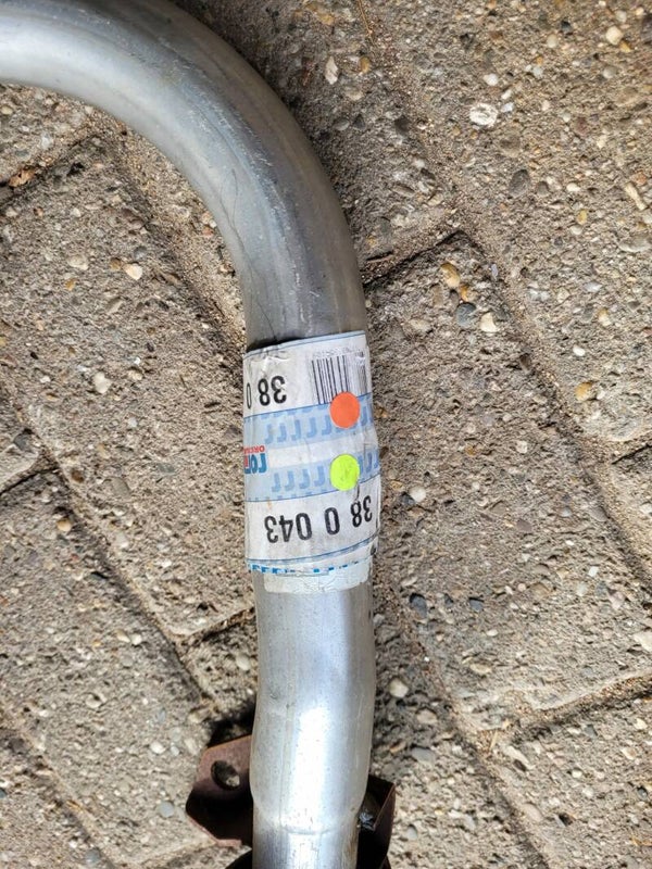 Uitlaat voorpijp 380043