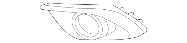 Bumper grille rechts BHR1-50-C11A