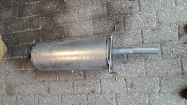 Uitlaat achterdemper FP24-40-100A